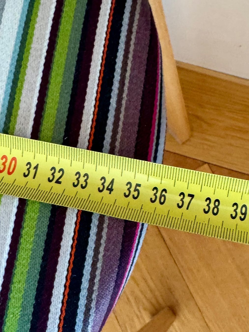 Ikea Hocker: Ikea Hocker mit Paul Smith Stoffbezug – Gebraucht aus Bern von jensstr1979 3