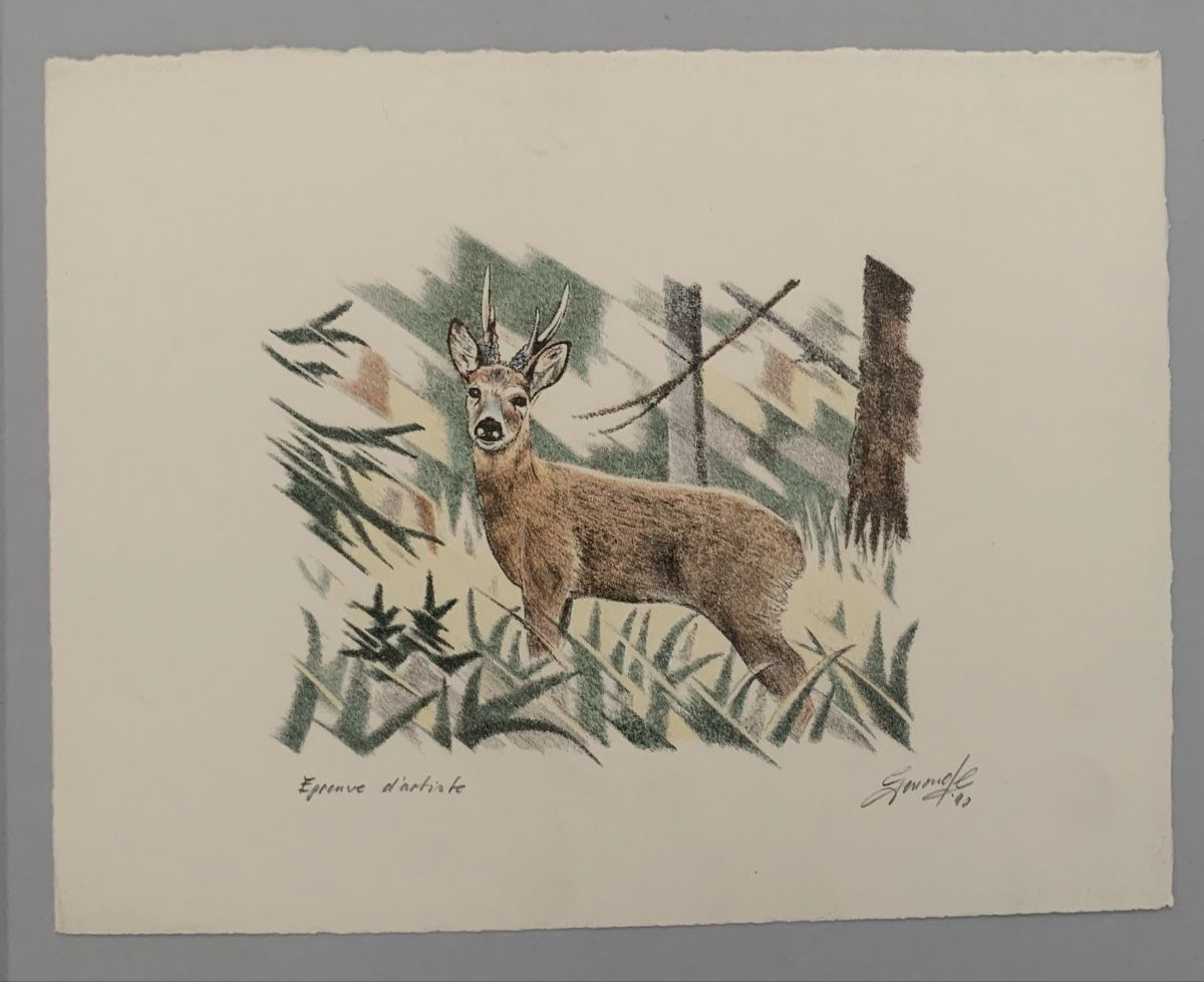 Arts picturaux & lithographies: Schweizer Kunst - Claude GENOUD (1946), FR – Neuf (Voir description) à Düdingen par polytropon_5 4