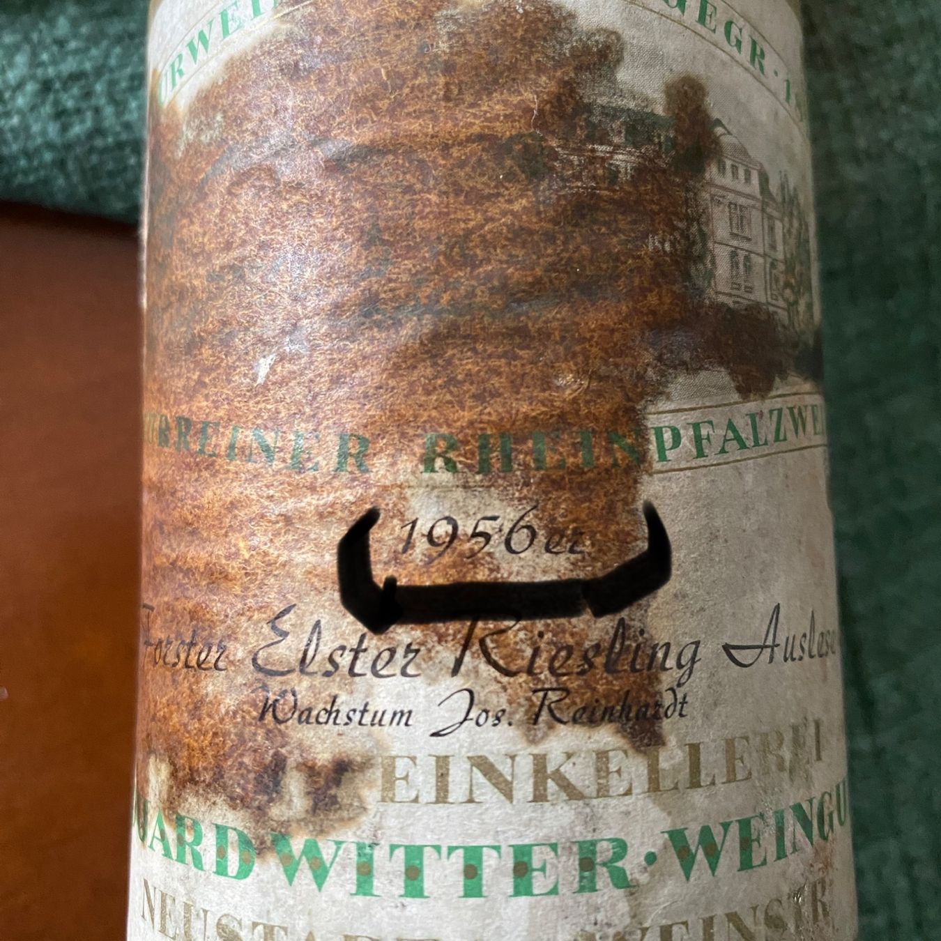 Vino: Riesling Auslese Forster Elster 1956 – Usato da Cully venduto da Forninho 1