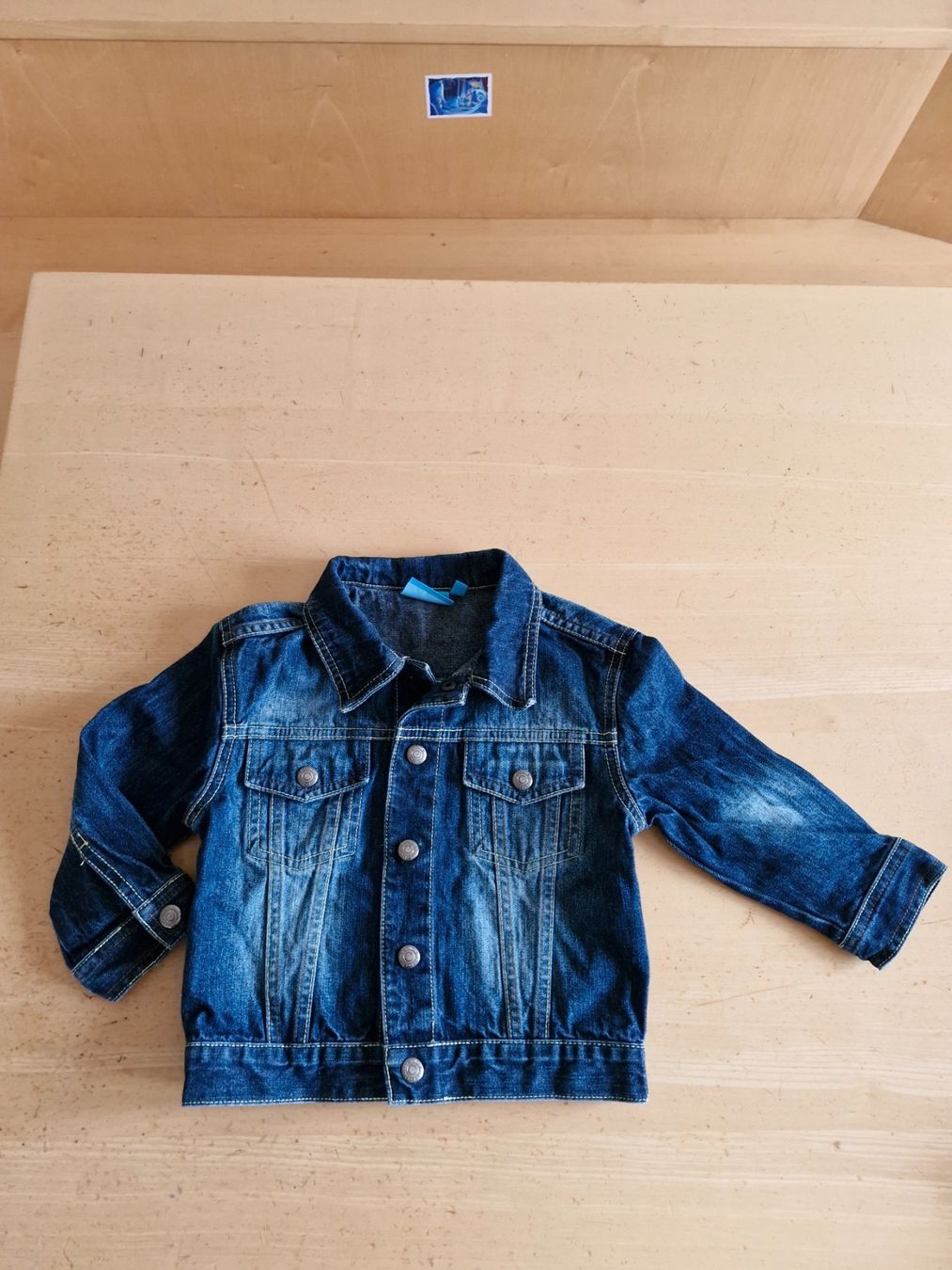 Jacken & Mäntel: Jeans jacke blau Gr.98 – Gebraucht aus Disentis/Mustér von epa_862v