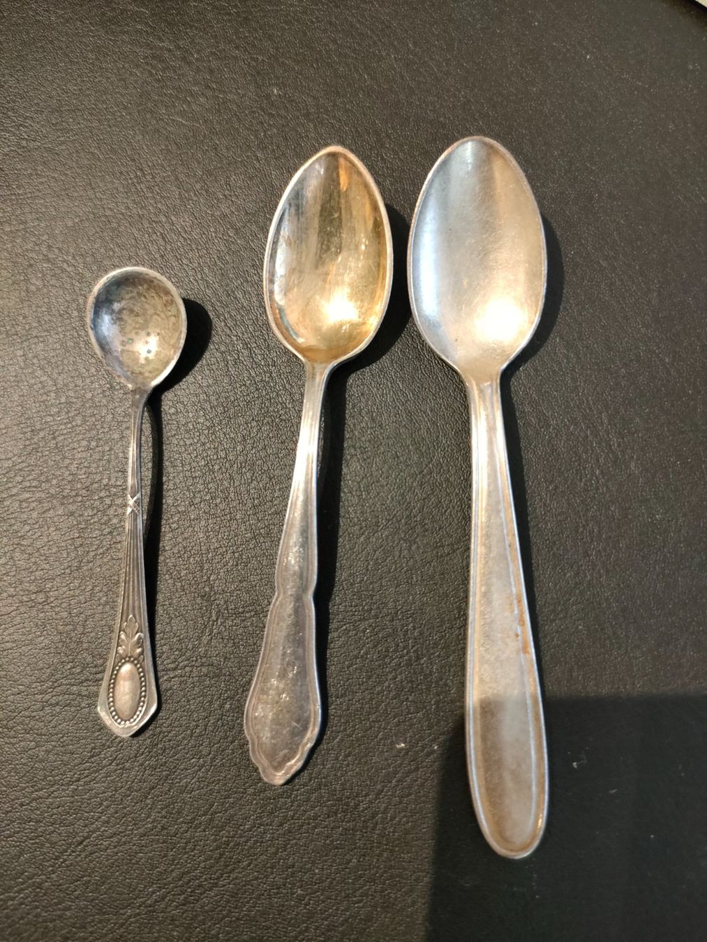 Löffel: Löffel Set - 2 Espressolöffel + 1 Assugrinlöffel – Gebraucht aus Wiesendangen von s_er