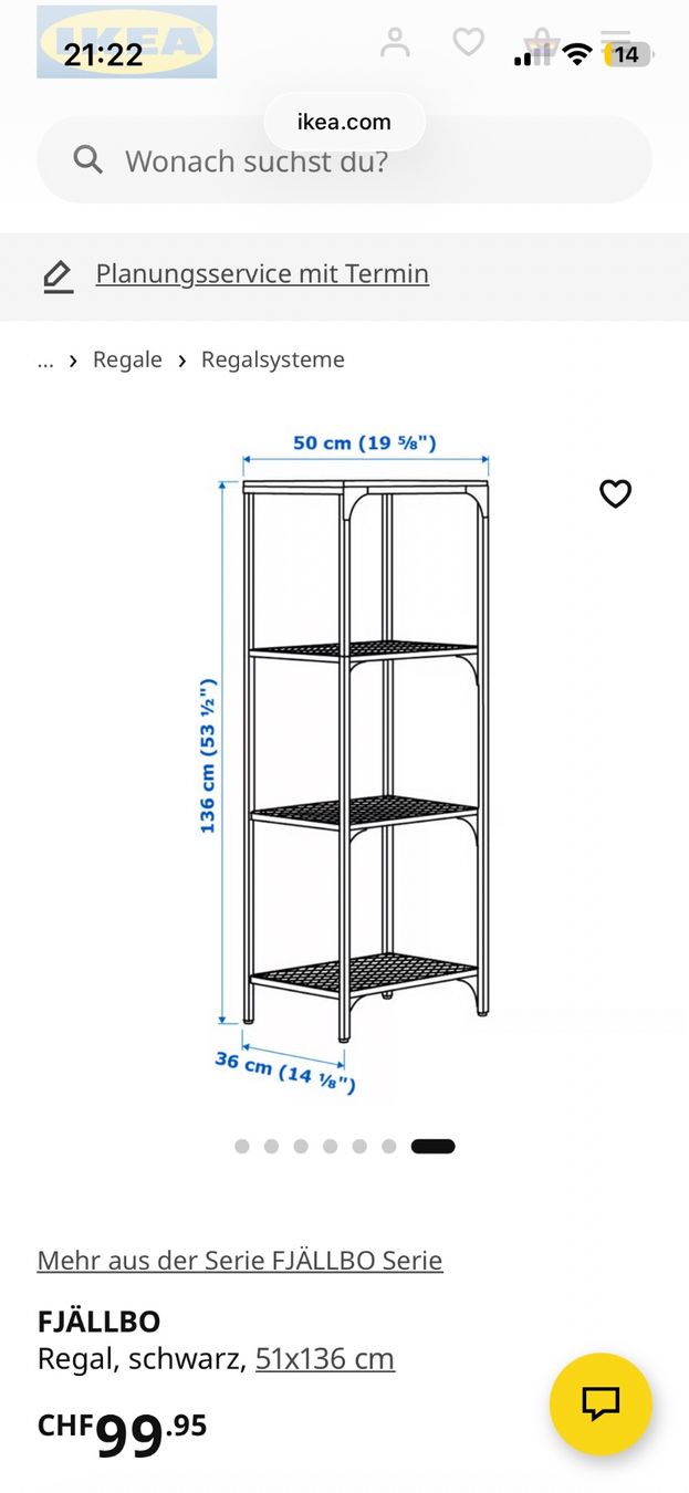 Ikea Scaffali: Ikea Regal Fjällbo – Usato da Olten venduto da ari_jxn9 3