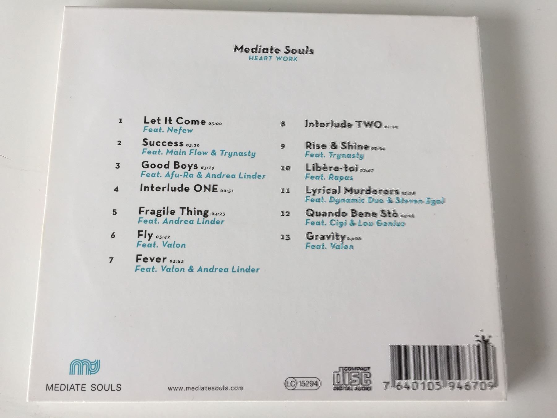 CD: Mediate Souls - Heart Work – Usato da Rüti ZH venduto da alumedien 1