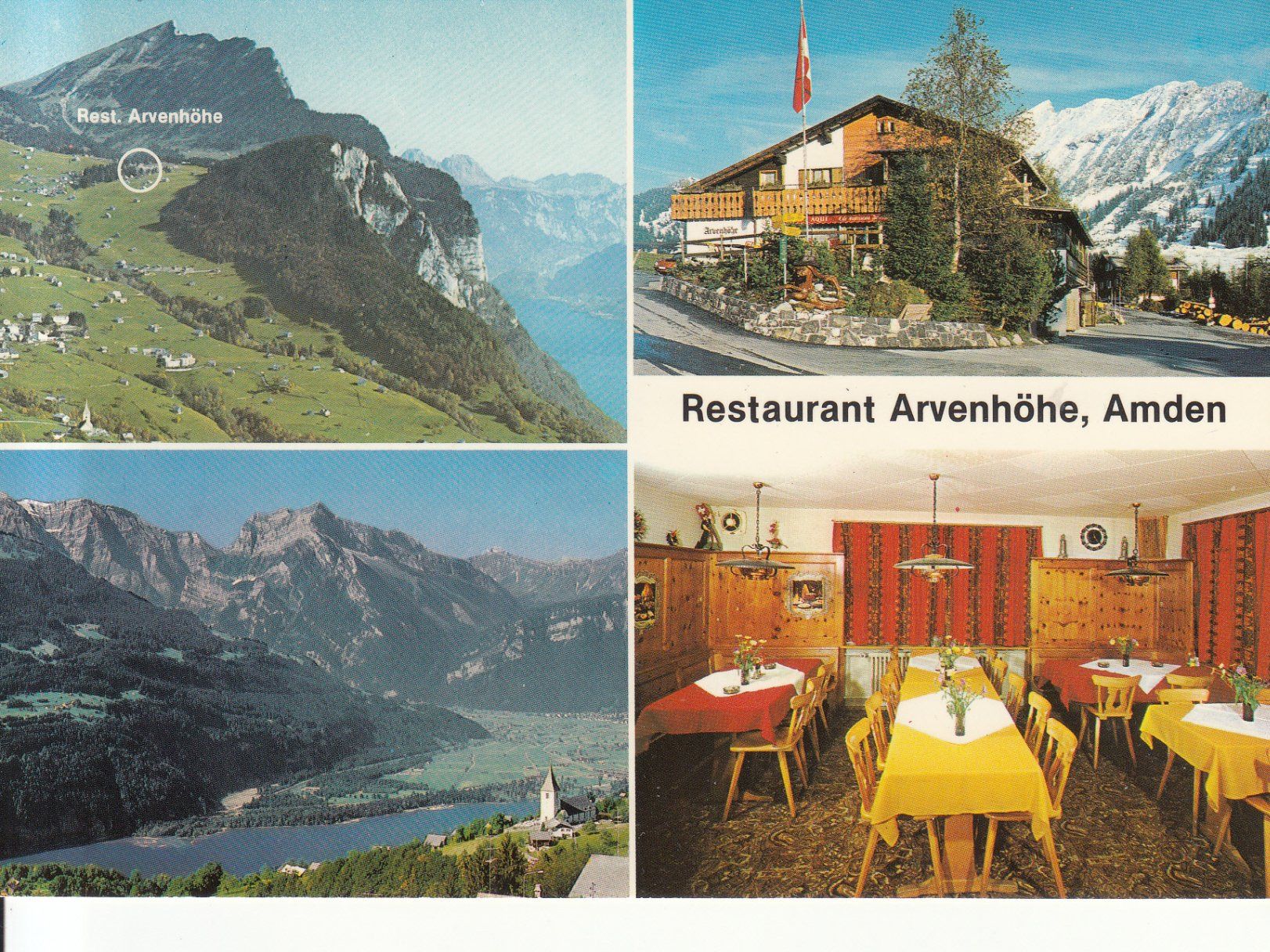 Ansichtskarten: Amden Arvenhöhe 1985 – Gebraucht aus Bürglen TG von StampGraf