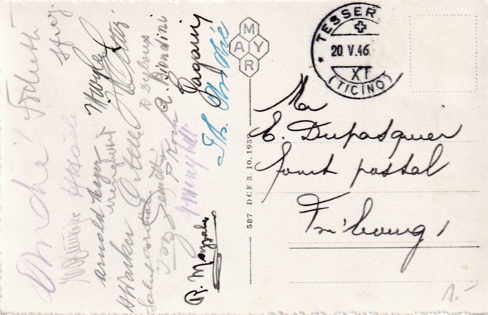 Cartoline postali: AK Tesserete – Usato da Martina venduto da migrol06 1