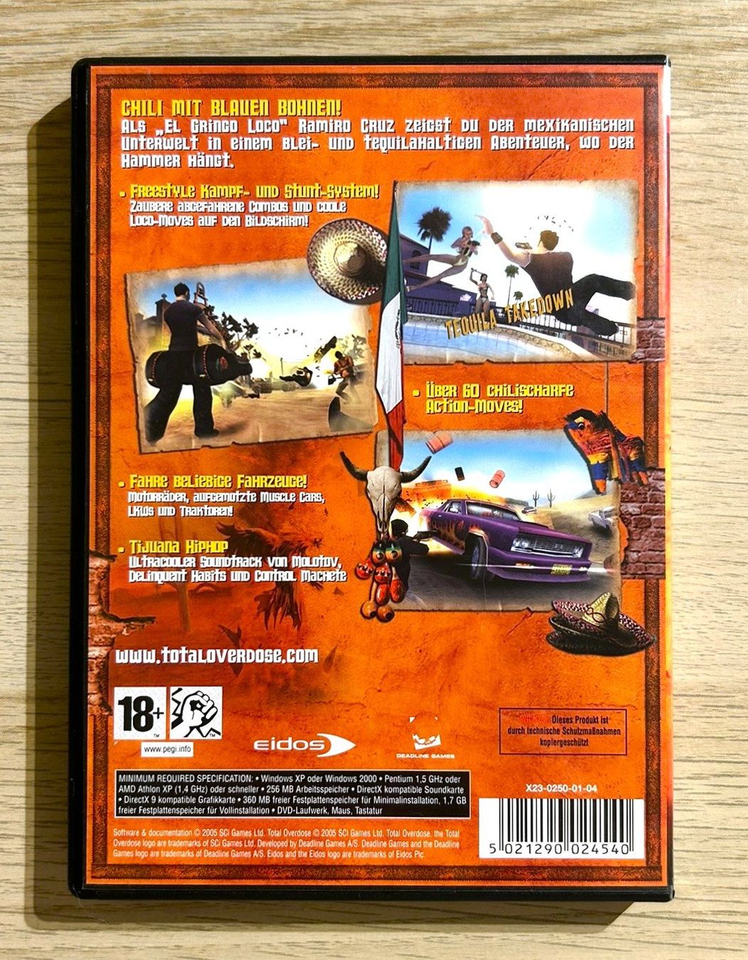 Spiele: Total Overdose PC – Gebraucht aus St. Gallen von Alpine.Arcade 1