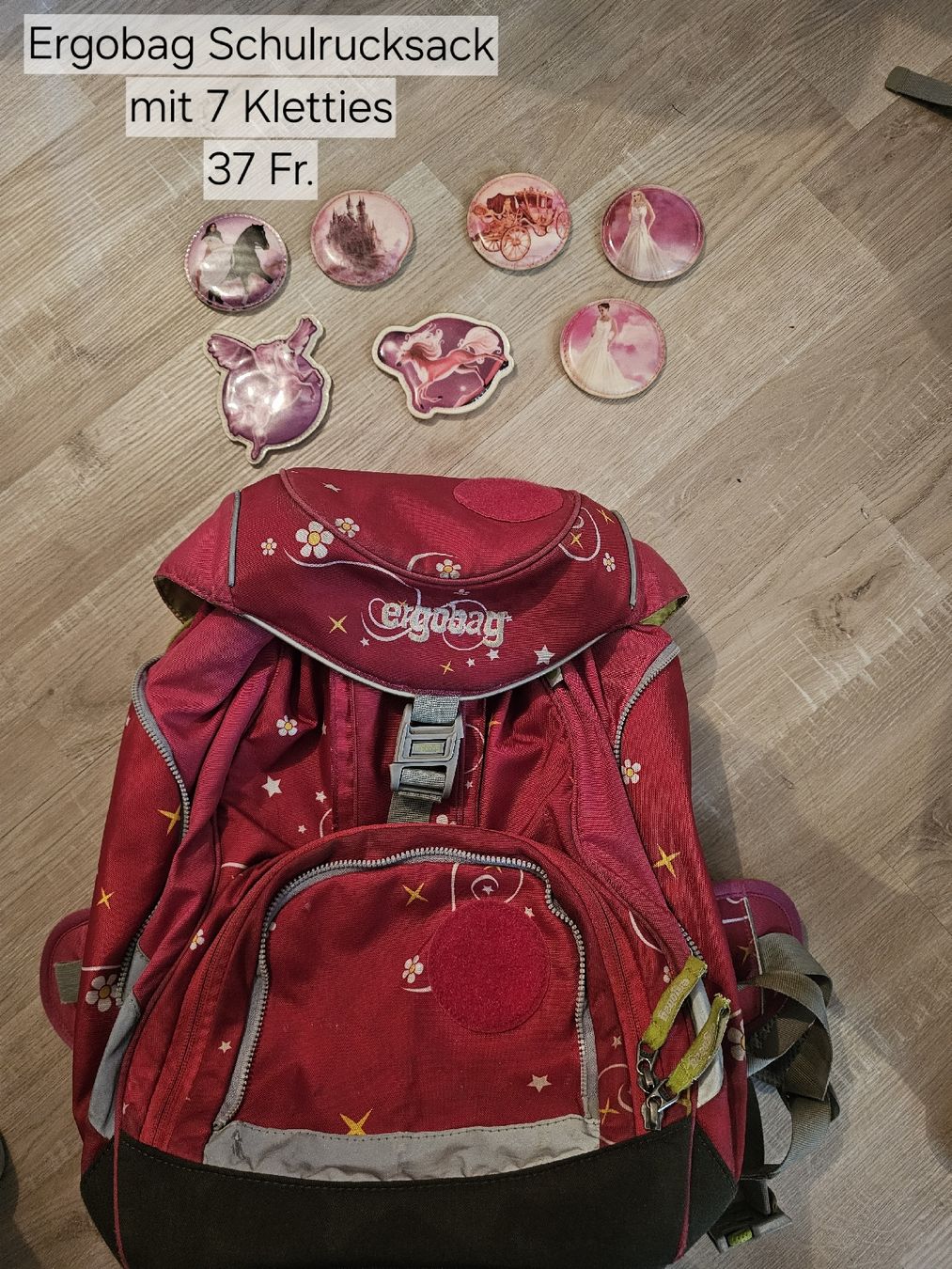 Ergobag Sacs & sacs à dos: Ergobag Schulrucksack mit 7 Kletties  – D'occasion à Oberschrot par nadine1607