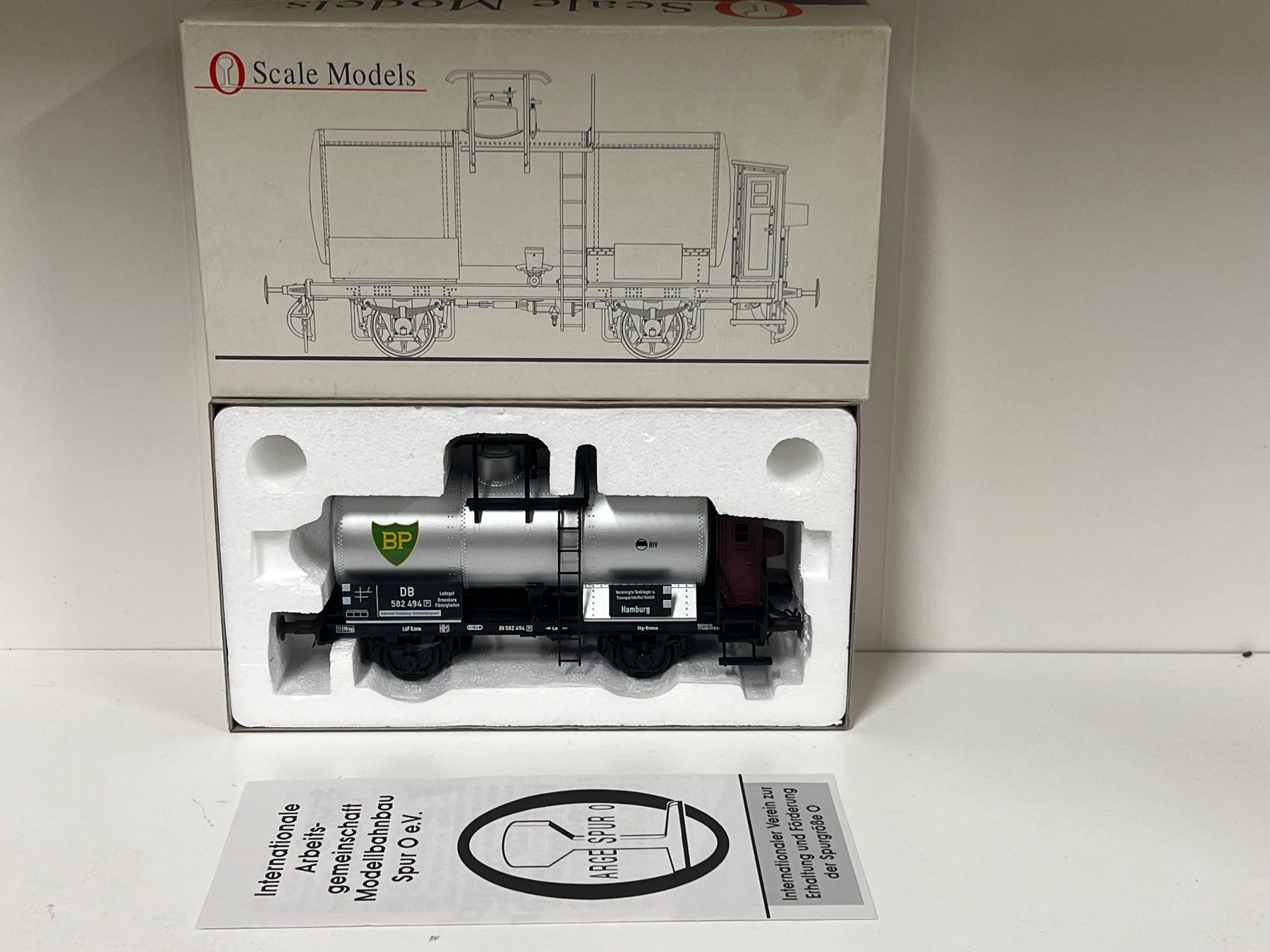 Modellini di ferrovie: Scale Models Spur 0 BP DB – Usato da Geroldswil venduto da TopTrain54