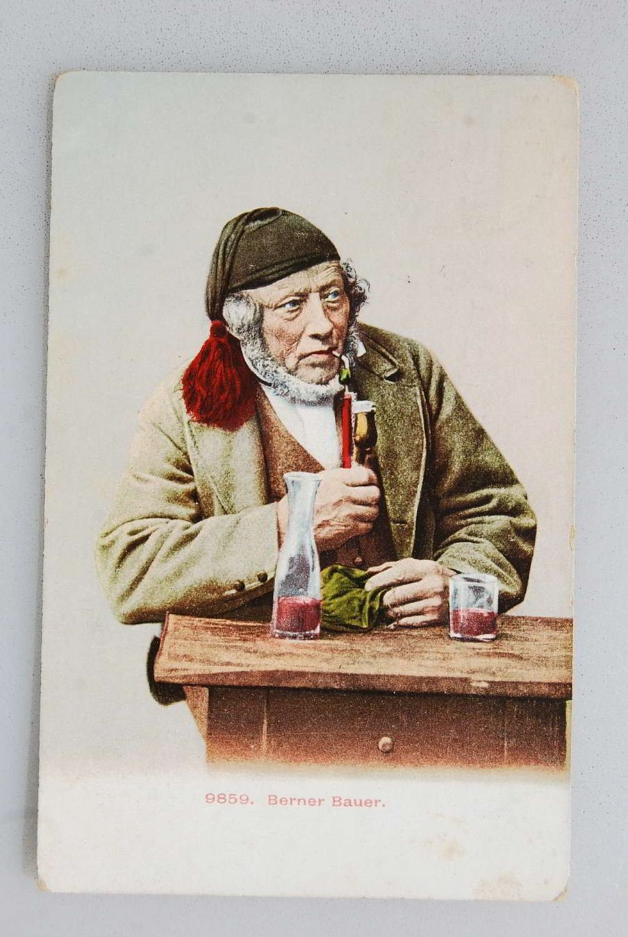Ansichtskarten: AK Berner Bauer, 1908 – Gebraucht aus Rüfenacht BE von Toro06