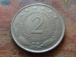 YOUGOSLAVIE  2  Dinara  1977