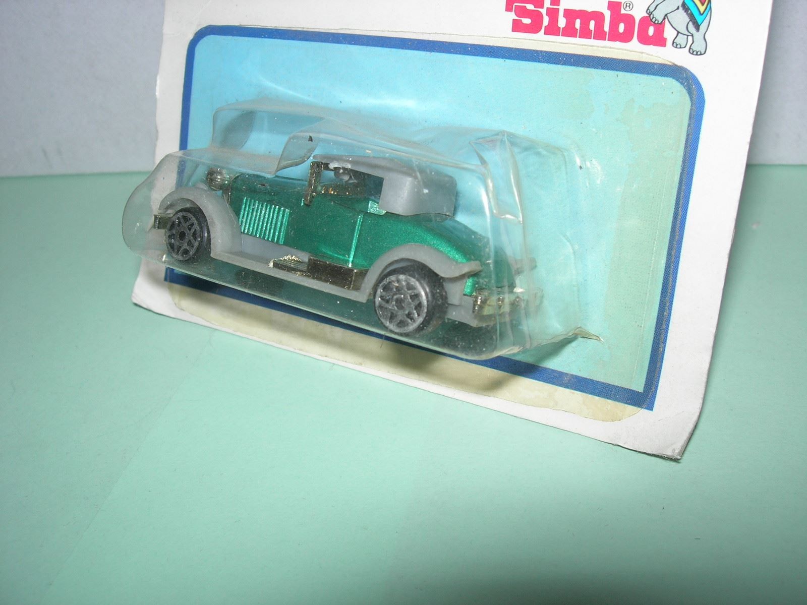 Modellini d'auto: Simba Oldtimer, Modellauto grün im OVP, Nr. 337 2938 – Nuovo e nell'imballaggio originale da Hornussen venduto da Corvette- 1
