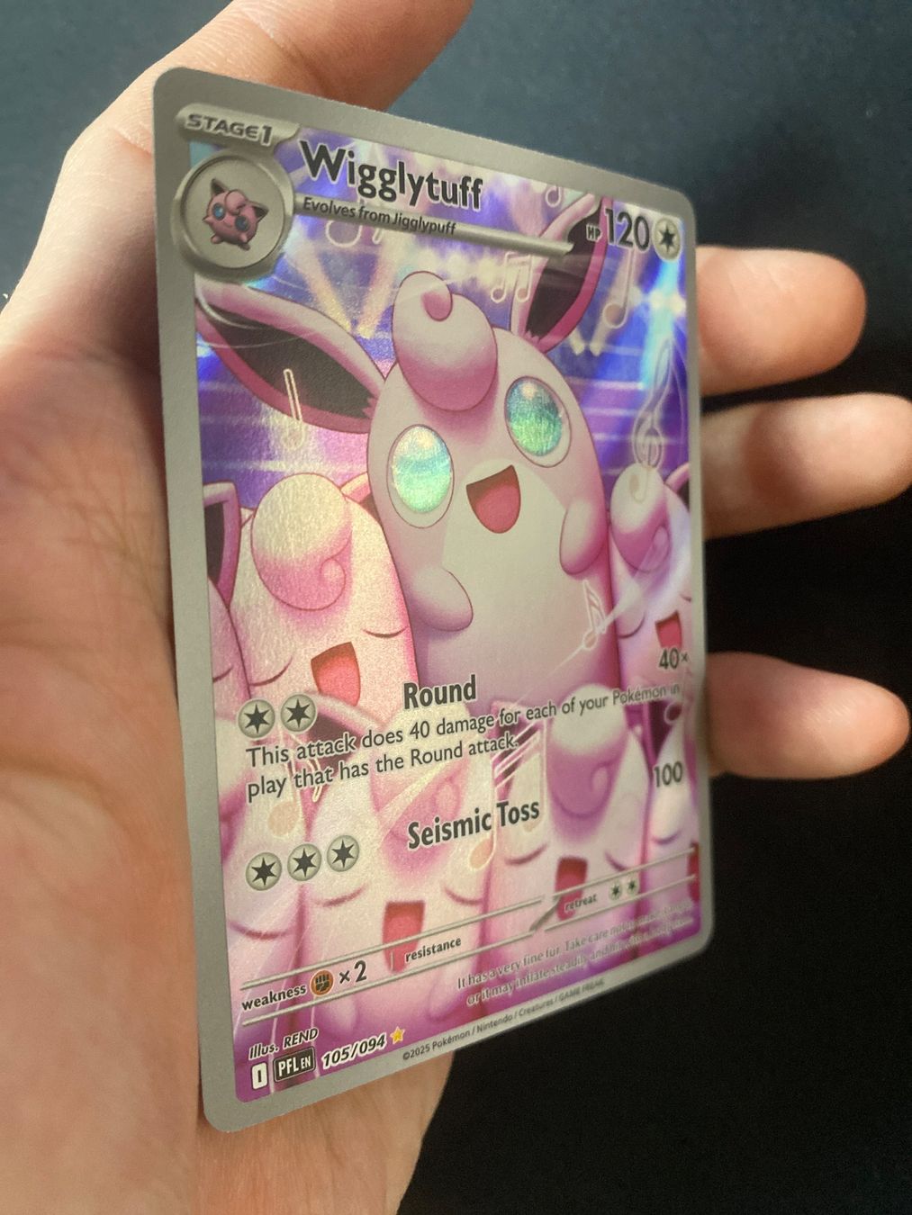 Pokémon Carte collezionabili: Wigglytuff 105 - Knuddeluff - Phantasmal Flames - EN – Nuovo (secondo la descrizione) da Hausen AG venduto da Shrade 1