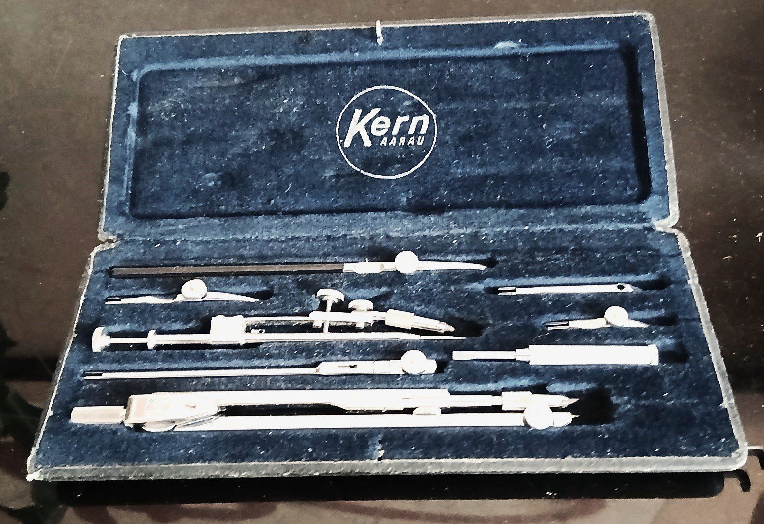Compassi: KERN set de compas / Zirkel set – Nuovo (secondo la descrizione) da LE MONT-SUR-LAUSANNE venduto da CHOCO04 1