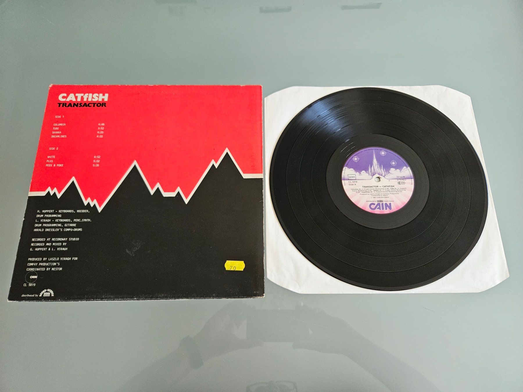 Dischi in vinile: Catfish Transactor LP Vinyl 1981 Electronic Avantgarde – Usato da Herzogenbuchsee venduto da zloplio72 1