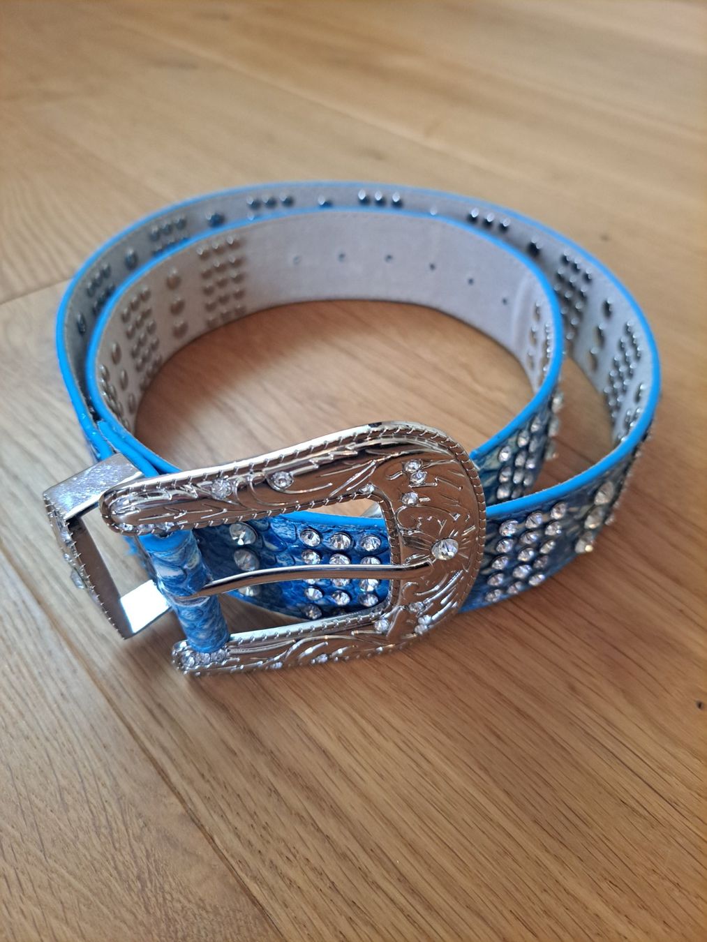 Cinture: Schicker aussergewöhnlicher Gürtel mit Glitzersteinen – Nuovo (secondo la descrizione) da Büren SO venduto da kim_yc8x