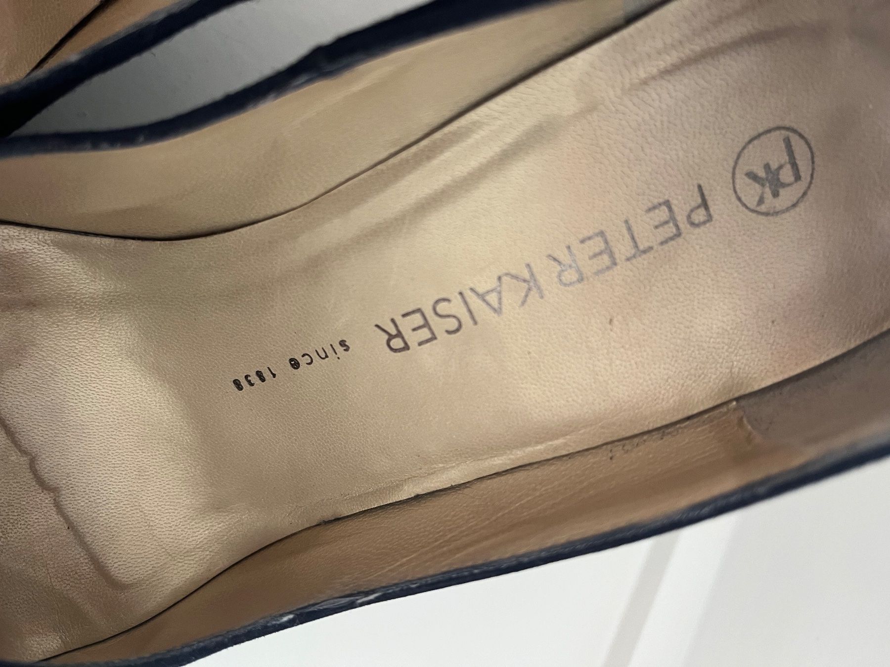 Kaiser Scarpe da donna: Peter Kaiser Pump 39 blau – Usato da Basel venduto da When99 4