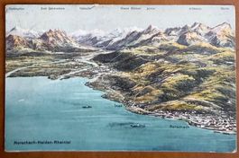 Rorschach - Heiden - Rheintal - Map 1908
