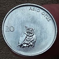 SLOWENIEN 20 STOTINOV 1993 UNZ.