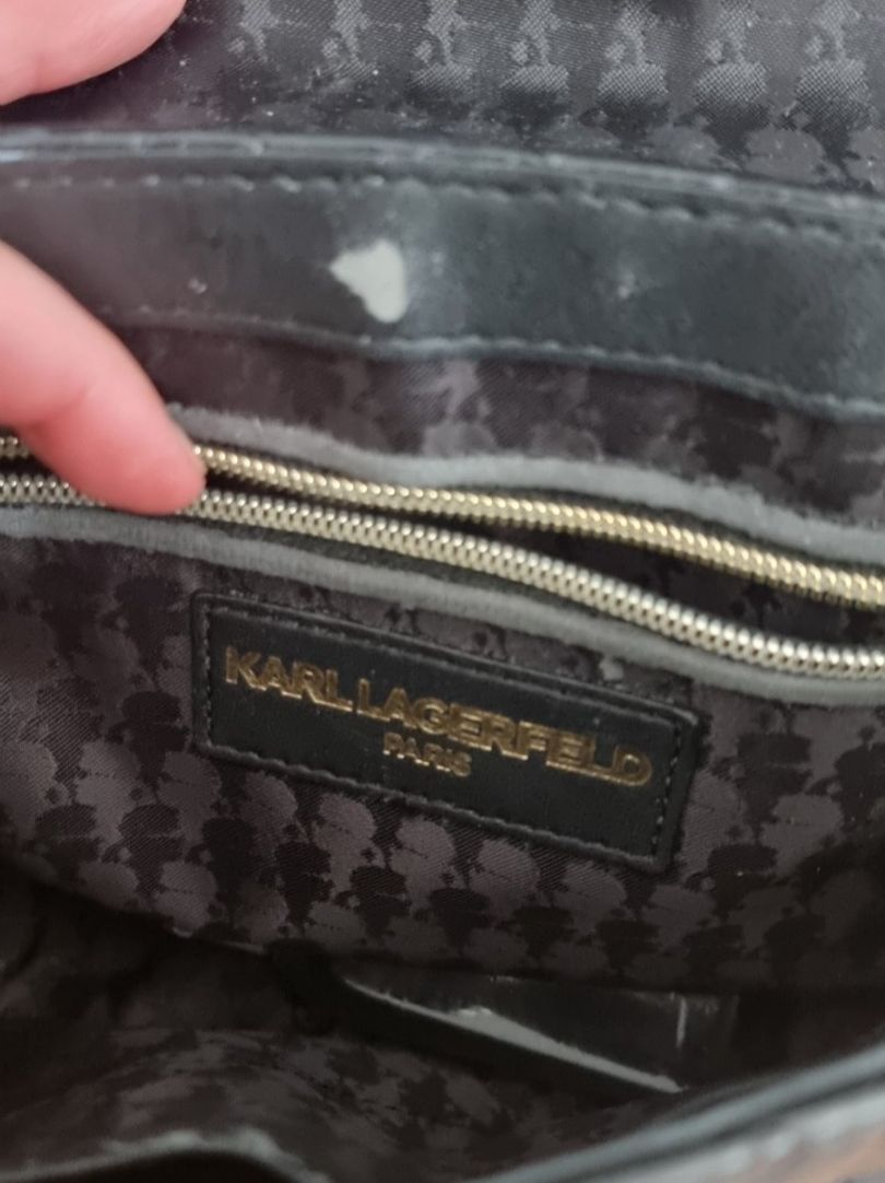Karl Lagerfeld Borse da donna: Karl Lagerfeld Handtasche schwarz – Usato da Wangen SZ venduto da summus 2
