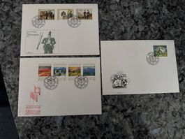 3 Ersttagsbriefe Fürstentum Liechtenstein (51)