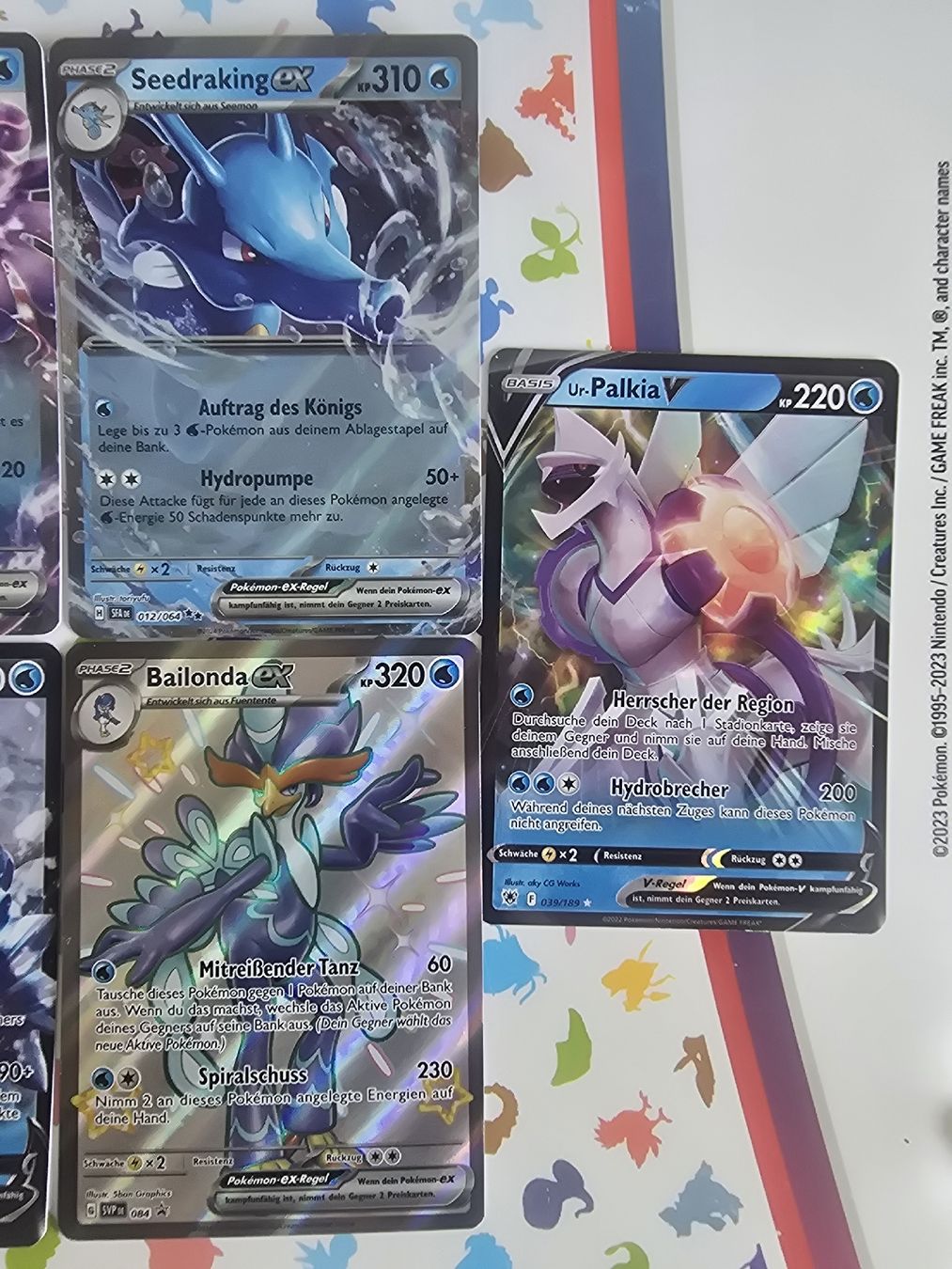 Pokémon Carte collezionabili: Pokemon Wasser-Buddle, DE, EX, V, VStar, 7Stück – Nuovo (secondo la descrizione) da Pfäffikon SZ venduto da gmw_8nk9 2