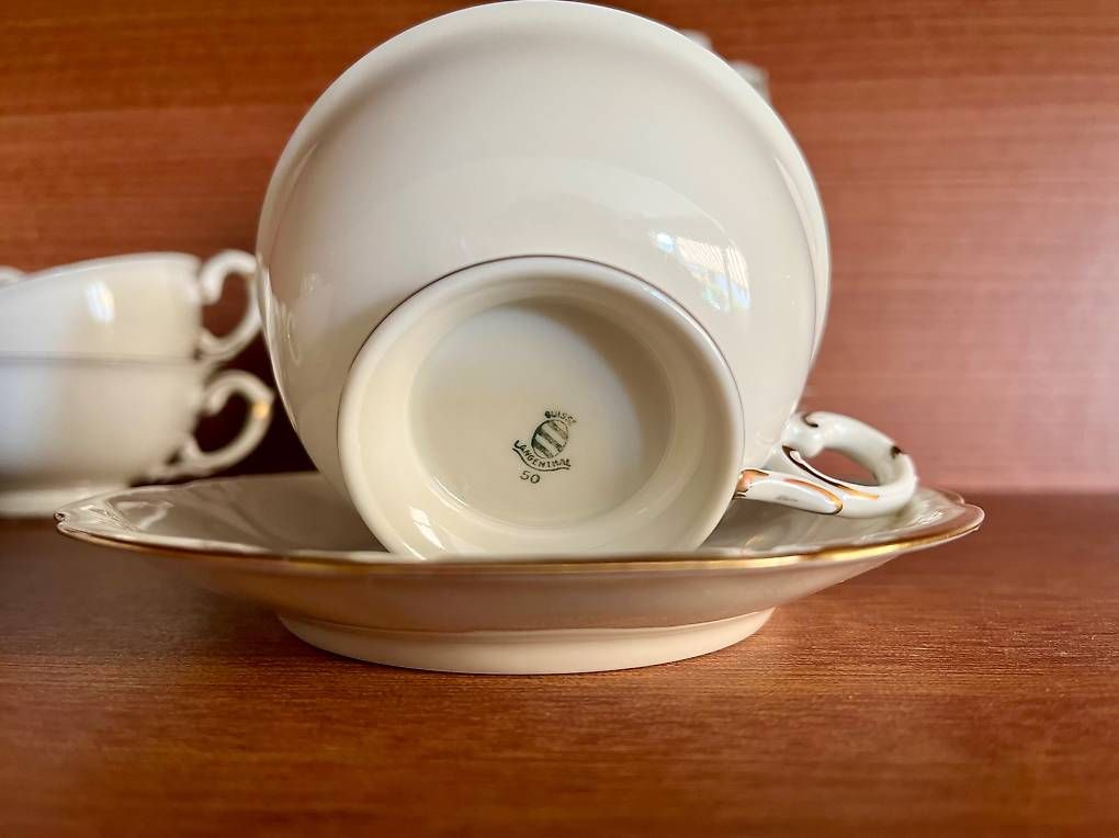 Set di piatti: KAFFEE-TEESERVICE LANGENTHAL  – Usato da Thun venduto da amaretti25 4