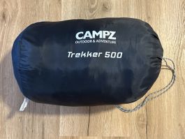 Schlafsack CAMPZ Trekker 500 Polyester, sehr guter Zustand