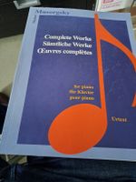 Modest Mussorgsky: Sämtliche Werke für Klavier – Rarität