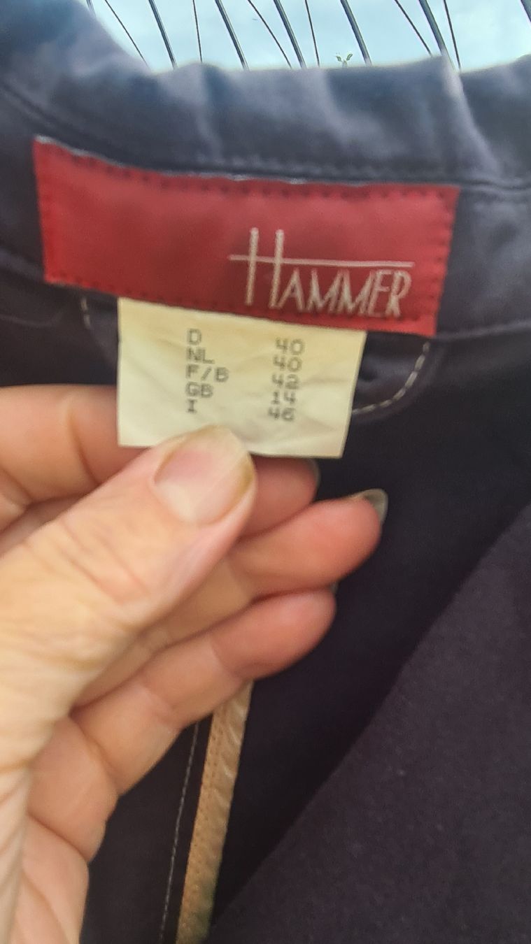 Giacche: Hammer Blazer Gr. 40, Grau mit beigen Streifen top – Usato da Dussnang venduto da Mak13 2