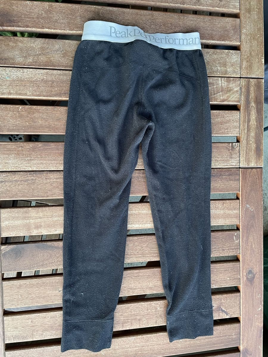 Peak Performance Hosen: Peak Performance Fleecehose Junior Gr. 120 schwarz – Gebraucht aus Bern von brup 2