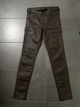 Tief und schmal geschnittene Jeans Lee Gr. S