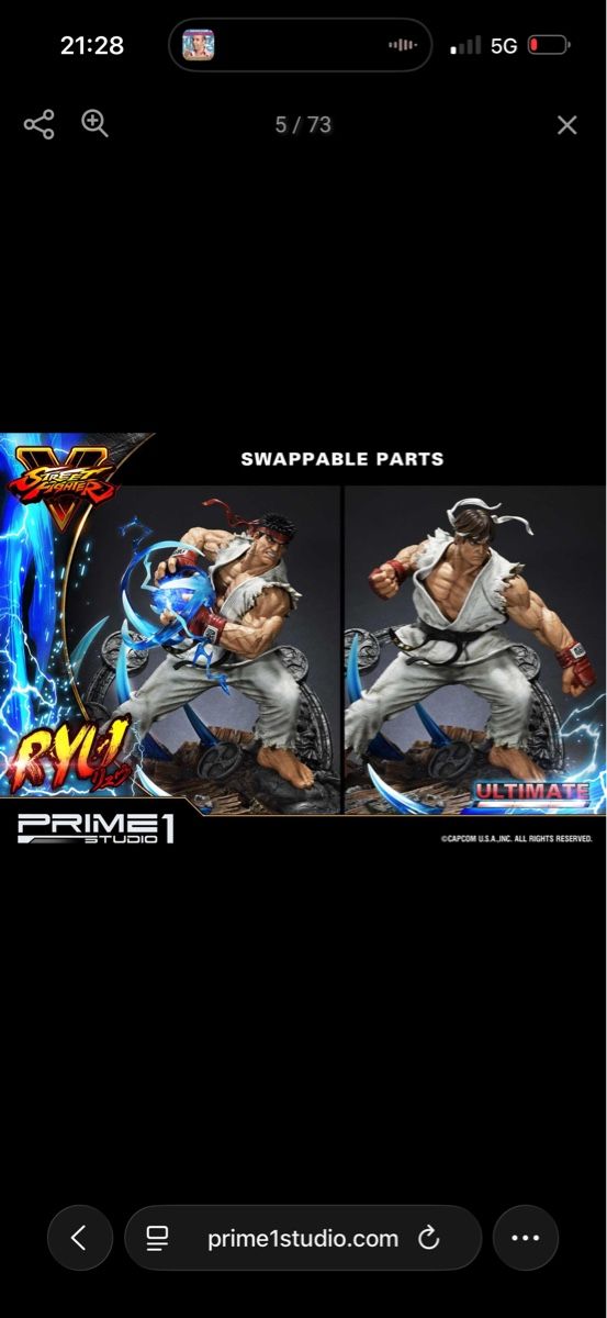 Statuette: Prime 1 Studio Ryu Ultimate Statue - Top Zustand! – Nuovo (secondo la descrizione) da Oberentfelden venduto da FiguresAndGamesPlace 2