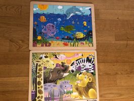 Puzzle aus Holz