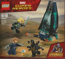 LEGO SUPER HEROES 76101 L'ATTACCO DELLA DROPSHIP DEGLI OUTRI