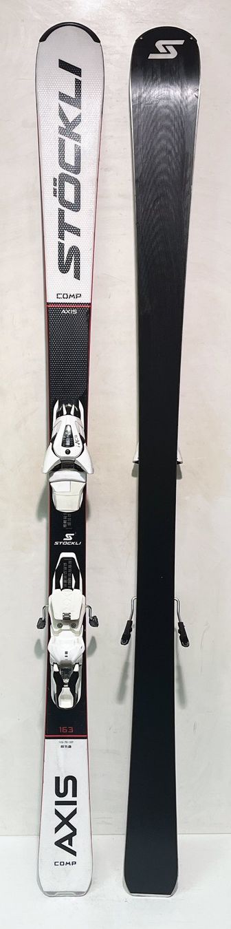 Stöckli Sci: Stöckli AXIS COMP   163 cm; TOP drehfreudiger Ski – Usato da Brüttisellen venduto da SkiverkaufStepan 1
