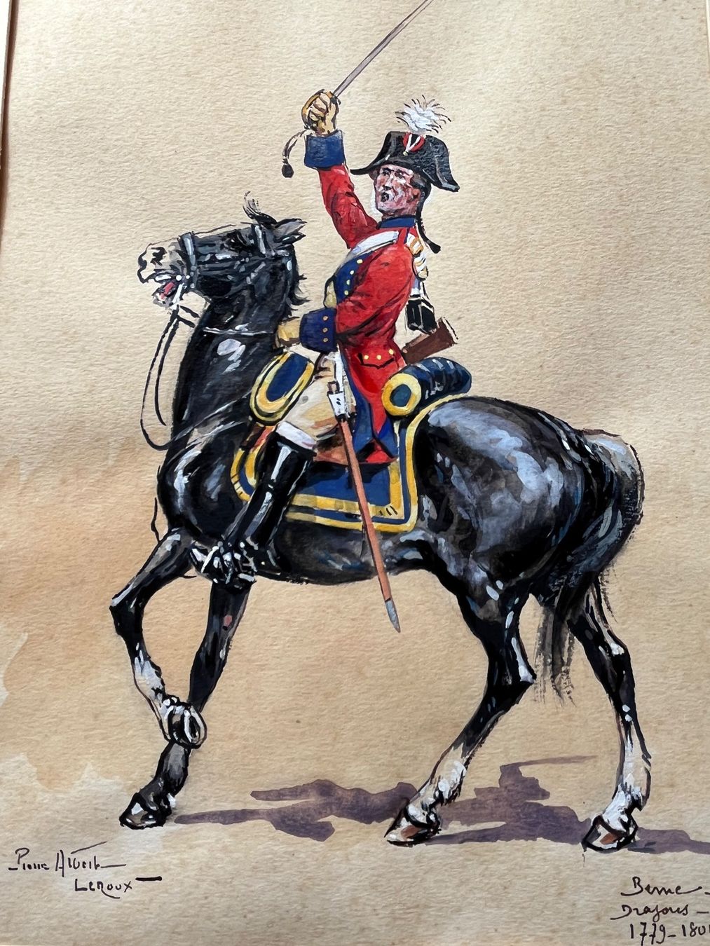 Foto & Immagini: Berner Dragoner Stab 1779-1884 – Usato da Kandergrund venduto da honey-art_and_more 2