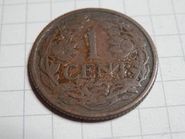 Niederlande 1 Cent, 1916 neuwertig
