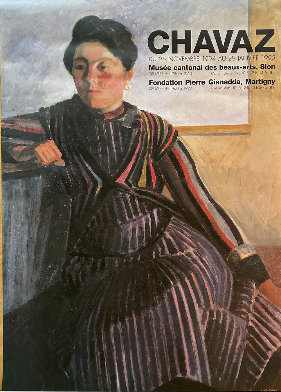 Foto & Immagini: affiche albert chavaz / musée cantonal des beaux-arts / sion – Usato da Fribourg venduto da Mc_Husky