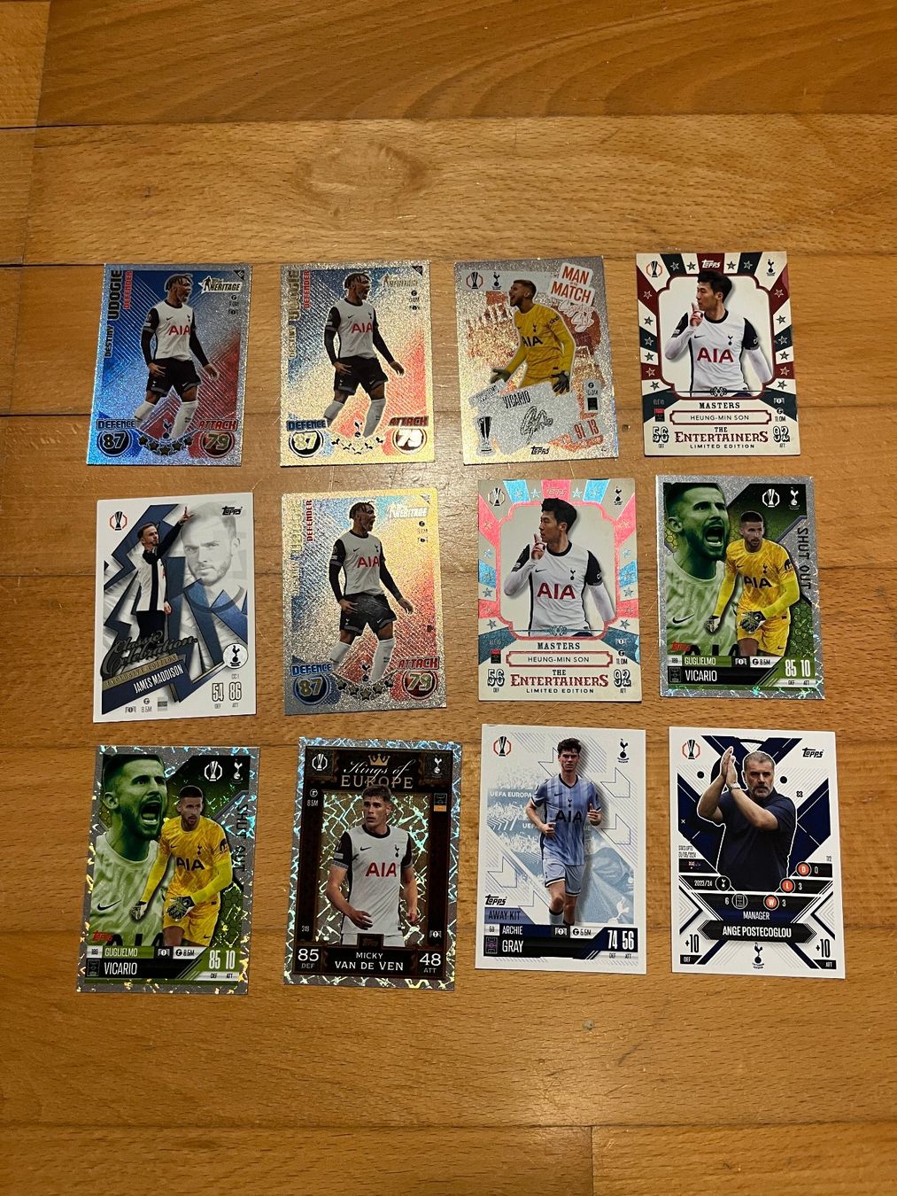 Topps Carte collezionabili: Topps Match Attax 24/25: Tottenham Hotspurs – Nuovo (secondo la descrizione) da Winterthur venduto da dramp 1