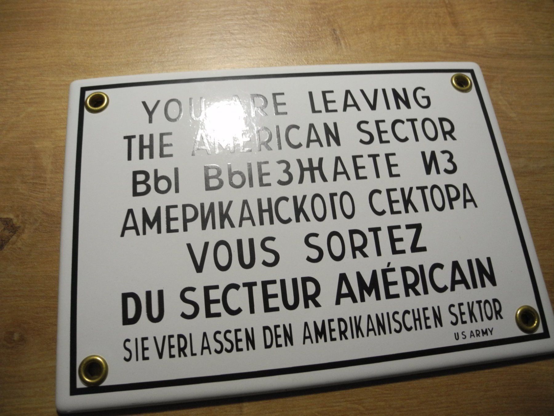 Ecriteaux: MILITÄR WARNSCHILD – Neuf (Voir description) à Reinach AG par Huckleberrysix 2