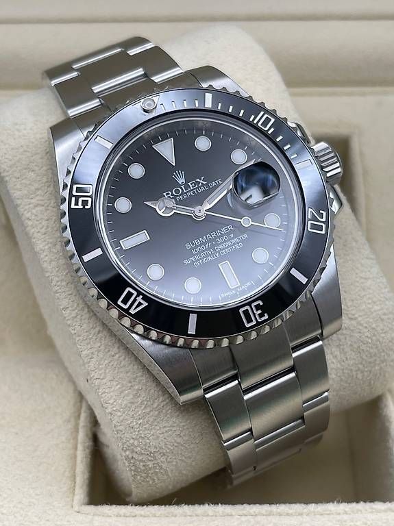 Rolex Orologi: Rolex Submariner Date 116610LN "Chromalight" 2017 Full Set – Usato da Lugano venduto da luganotopwatches 9