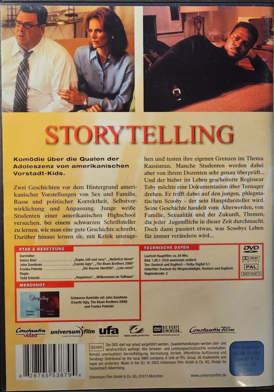 Tous les DVDs: Storytelling – D'occasion à Wahlen b. Laufen par Cg10 1