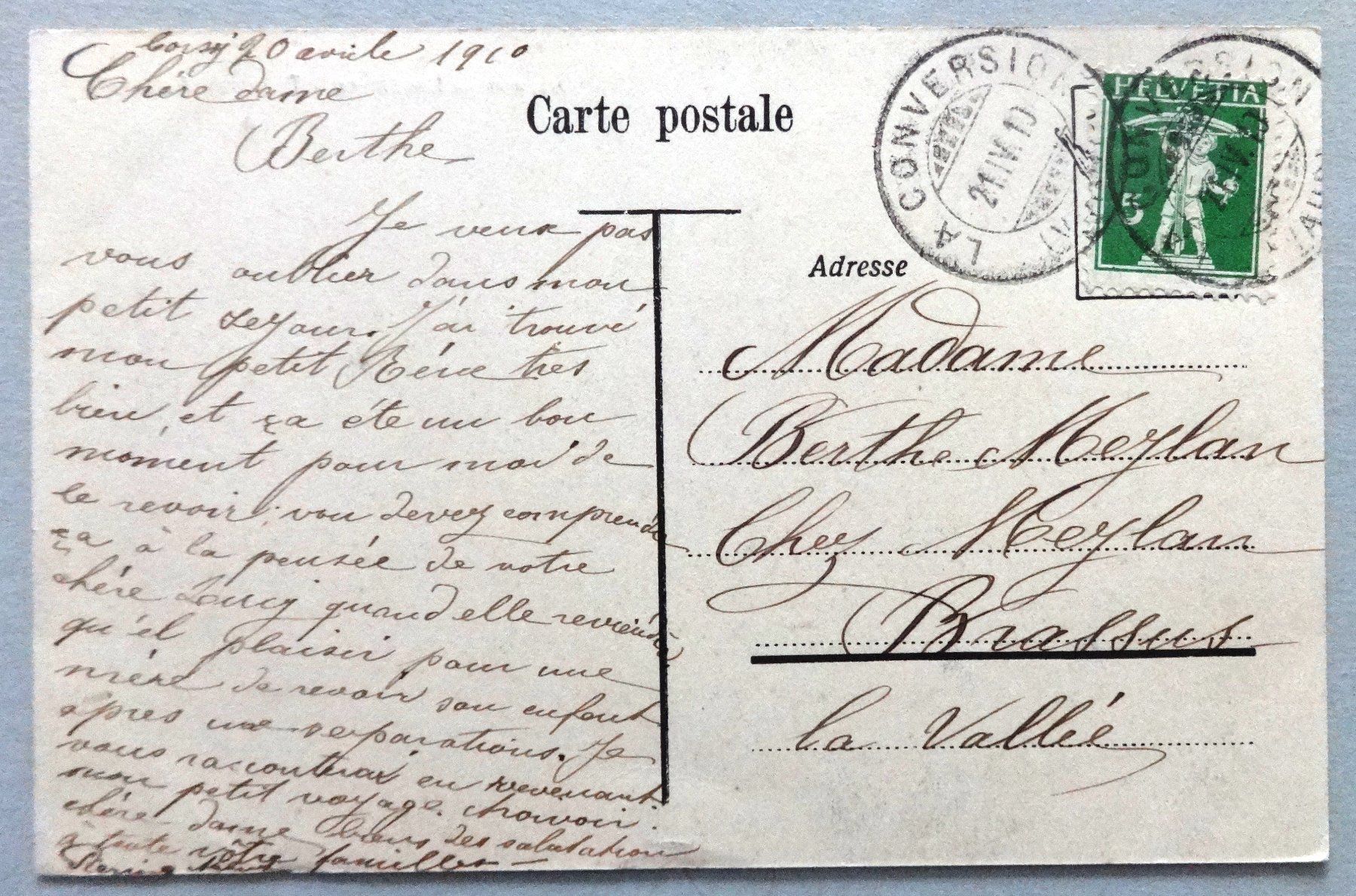 Cartoline postali: Lausanne - Tribunal Fedéral – Usato da Fétigny venduto da Billy2miny 1