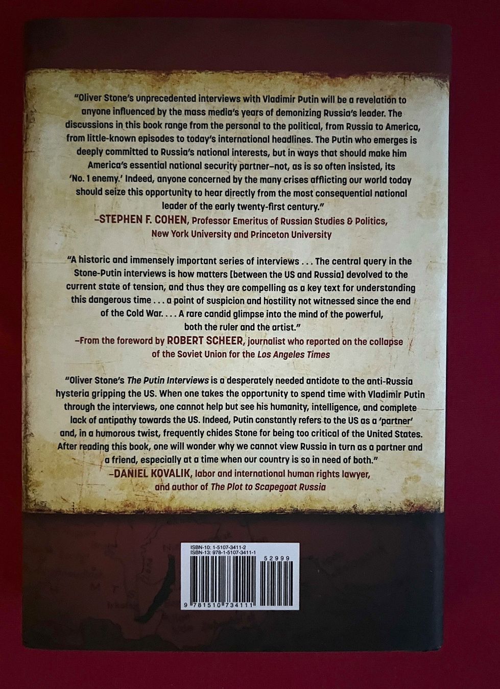 Autografi: Oliver Stone ORIGINAL Autogramm Buch "The Putin Interviews" – Nuovo (secondo la descrizione) da Solothurn venduto da StarsInYourHome 2