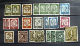 1947/51 BRD gestempelt