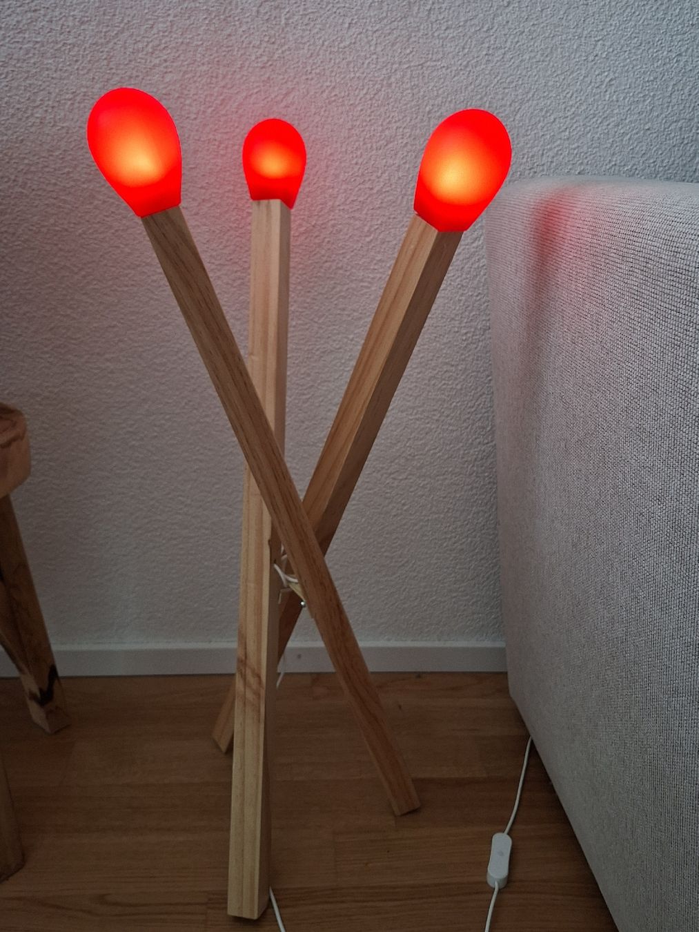 Ikea Lampen: IKEA STRÅLA Streichholzlampe – Gebraucht aus Basel von Lovintage 1