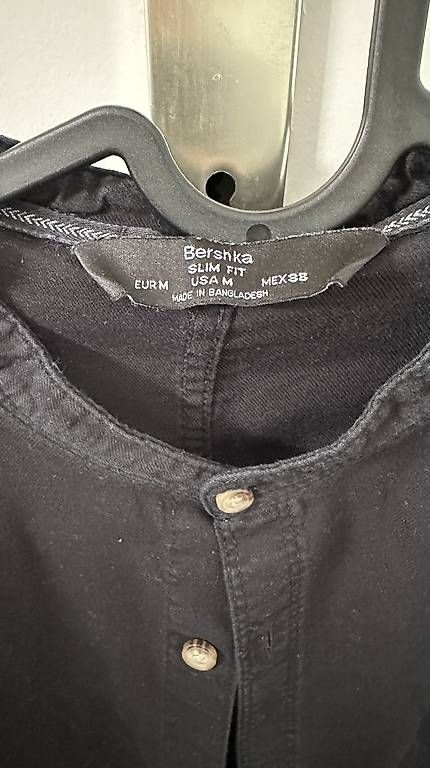 Camicie: Camicia Uomo Bershka Collo alla Coreana  Tg. M  – Usato da Lugano venduto da min_cyr5 1