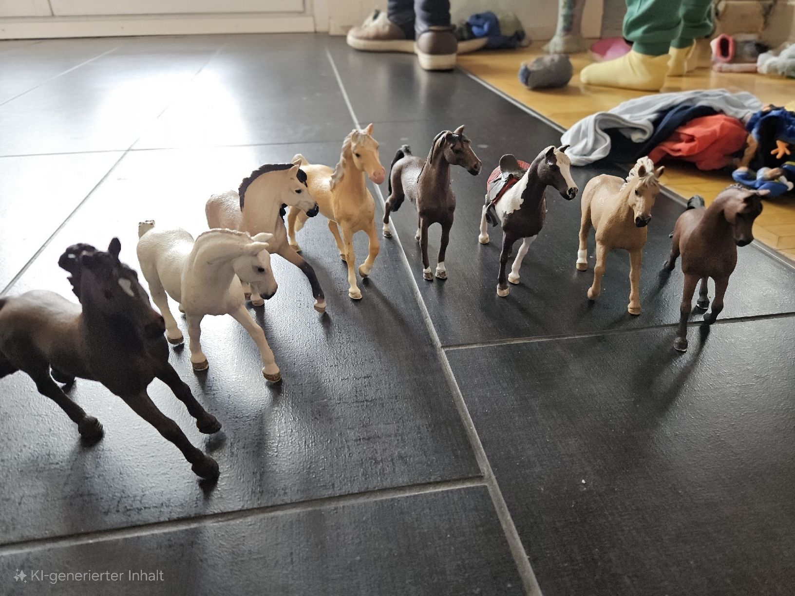 Schleich Statuette: Schleich Pferde 8 Stück!! – Usato da Wilen b. Wil venduto da RamonaL 1