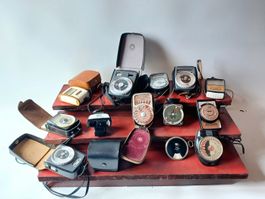 Appareil de mesure de lumière,  exposmètre, Gossen et autre