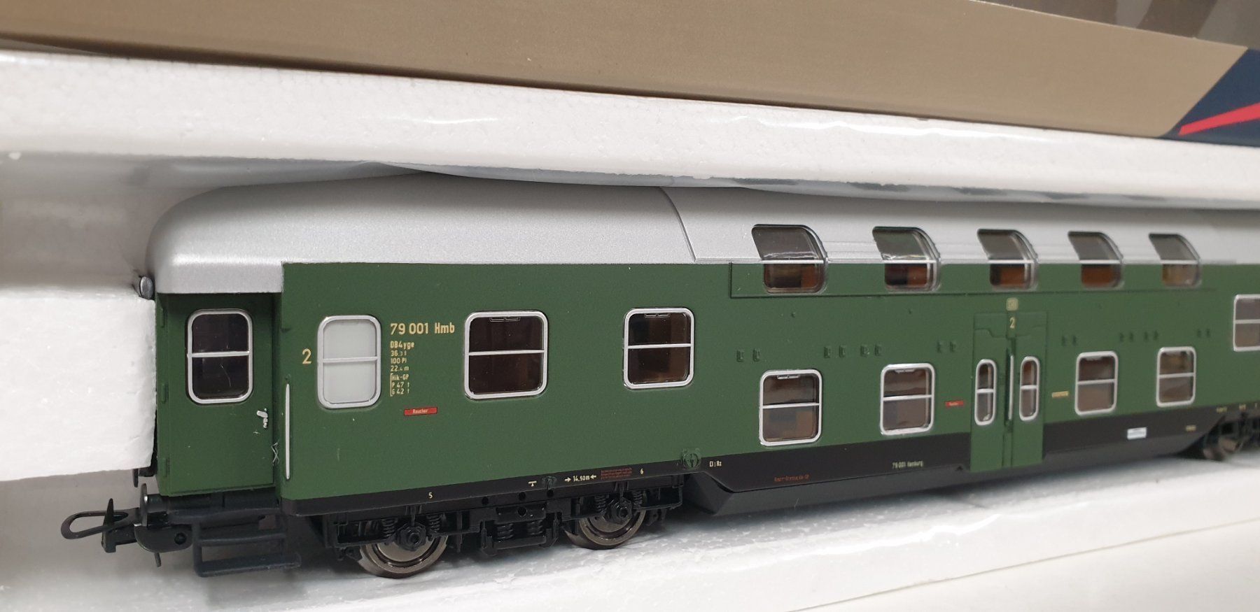 Modelleisenbahnen: Heris DB Doppelstock H0/DC – Neu (gemäss Beschreibung) aus Geroldswil von TopTrain54 1